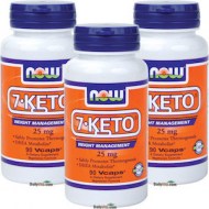 7 KETO DHEA (90 CAPSULAS X 3 FRASCOS)