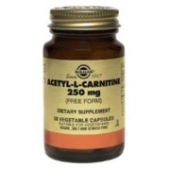 Acetil L- Carnitina 250 MG 30 CAPSULAS (para la memoria)