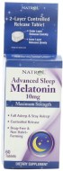 ADVANCED SLEEP MELATONIN 10MG PARA DORMIR BIEN (60 CÁPSULAS)