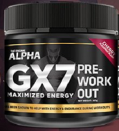 ALPHA GX7 PRE WORKOUT 265 GRAMOS