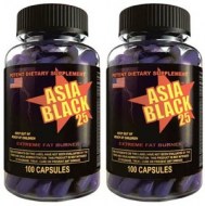 ASIA BLACK 25 con efedrina (100 capsulas)