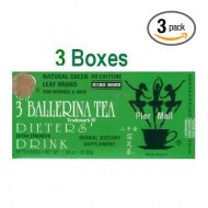 Ballerina tea  (la dieta) Bailarina la / 3 cajas = 54 bolsitas