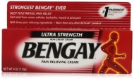 BENGAY ULTRA STRENGTH, ALIVIA DOLORES, ULTRA FUERTE, (120ML)