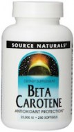 BETA CAROTENE 25000 IU (250 CAPSULAS)