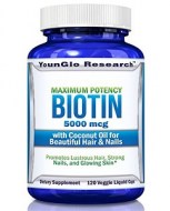 BIOTIN 5000 MCG 120 CAPSULAS CON ACEITE DE COCO