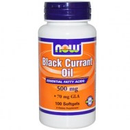 BLACK CURRANT OIL 500MG - ANTIINFLAMATORIO NATURAL (100 CAPSULAS