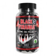 BLACK PIRANHA 60 CAPSULAS DE HOJA DE COCA CON CAFEINA ANHIDRA