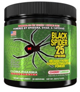 BLACK SPIDER 25 MG EFEDRA 210 GRAMOS