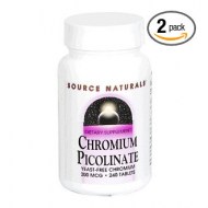 Chromium Picolinate (200mcg, 250 capsulas)