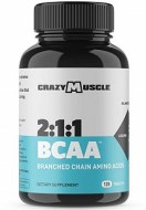 CRAZY MUSCLE BCAA 120 TABLETAS