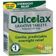 Dulcolax (con Bisacodilo) - 100 tabletas de (5mg)