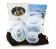 ELASTIC CUPPING JAR SET DE CUPPING (4 COPAS ELASTICAS)