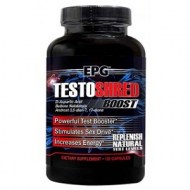 EPG TESTOSHRED POTENTE SUPLEMENTO DE TESTOSTERONA 120 CAPS