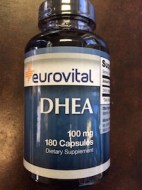 EUROVITAL DHEA 100MG 180 CAPS