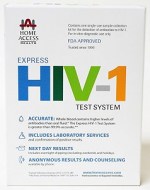 EXPRESS HIV 1 PRUEBA DE VIH EN EL HOGAR 1 TEST