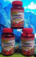 HYDROXYCUT GUMMIES 60 CAPS X 3 FRASCOS 180 TOTAL