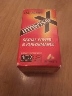 INTENSE X FOR MEN 20 TABLETAS