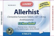 LEADER ALLERHIST (16 TABLETAS)