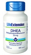 LIFE EXTENSION DHEA 25MG DEHYDROEPIANDROSTERONE (100 CAPSULAS)