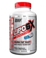 LIPO 6X MULTI PHASE QUEMADOR DE GRASA BASIX SERIES 120 CAPSULAS