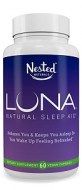 LUNA NATURAL SLEEP AID 60 CAPSULAS VEGETRIANAS PARA DORMIR 6 MG