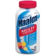 Maalox masticables 65 caps