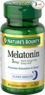 MELATONIN 5MG - DORMIR MEJOR (3 FRASCOS DE 90 CAPSULAS)