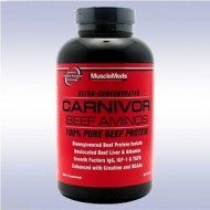 MUSCLEMEDS CARNIVOR BEEF AMINOS 300 CAPSULAS