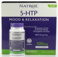 NATROL 5 HTP MEJOR RELAJANTE NATURAL ANTI ESTRES 150 CAPSULAS