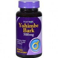 NATROL YOHIMBE BARK 500 MG 90 CAPS