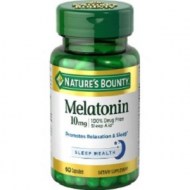 NATURES BOUNTY MELATONIN 10 MG 60 CAPSULAS