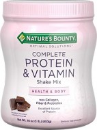 NATURES BOUNTY PROTEIN AND VITAMIN SHAKE CHOCOLATE 453 GRAMOS