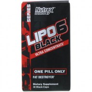 NUTREX RESEARCH LIPO-6 BLACK ULTRA CONCENTRADO 30 CAPSULAS NEGRAS