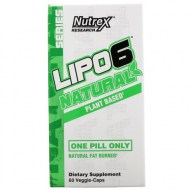 NUTREX RESEARCH SERIE NATURAL LIPO-6 QUEMAGRASA 60 CAPSULAS VEGETALES