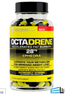 OCTADRENE ACELERATED EPHEDRA FAST FAT BURNER 90 CAPSULAS