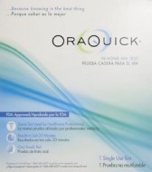 ORAQUICK PRUEBA CASERA PARA EL VIH (1 PRUEBA)