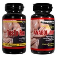 Pack Testo! Testorex y Anabol (180 capsulas)