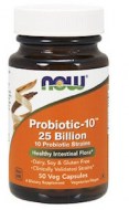 PROBIOTIC - 10 25 BILLION PROBIOTICOS (50 CAPSULAS)