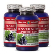 RESVERATROL SUPREME 1200MG ANTI ENVEJECIMIENTO (60 CAPSULAS X3)