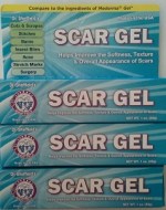 SCAR GEL 3 TUBOS 30ML CADA UNO QUITAR LAS CICATRICES