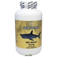 SHARK CARTILAGE 750MG 300 CAPS CARTILAGO DE TIBURON NATURAL