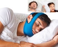 SNORE STOP CINTURON PARA NO RONCAR JAW SOLUTIONS TMJ BLUE 1