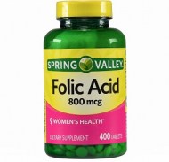 SPRING VALLEY FOLIC ACID 400 CAPS