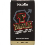 T MALE TESTOSTERONE FOR MEN 60 CAPSULAS