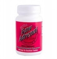 Tabletas Ultra Raw  para glandulas suprarrenales- 200 mg - 60 Ta