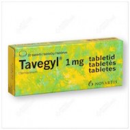 TAVEGYL 1MG ANTIHISTAMINICO (20 TABLETAS)