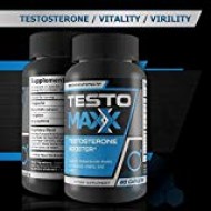 Testo Max Xtreme Testosterone Booster To Burn Fat 60 caps