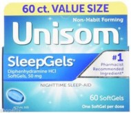 UNISOM SLEEPGELS 60 CAPS