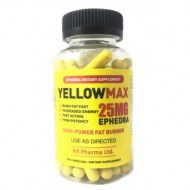 YELLOW MAX POTENTE ADELGAZANTE NATURAL CON EPHEDRA 100 CAPSULAS