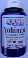 YOHIMBE BARK TRIPLE FUERTE 200 CAPS